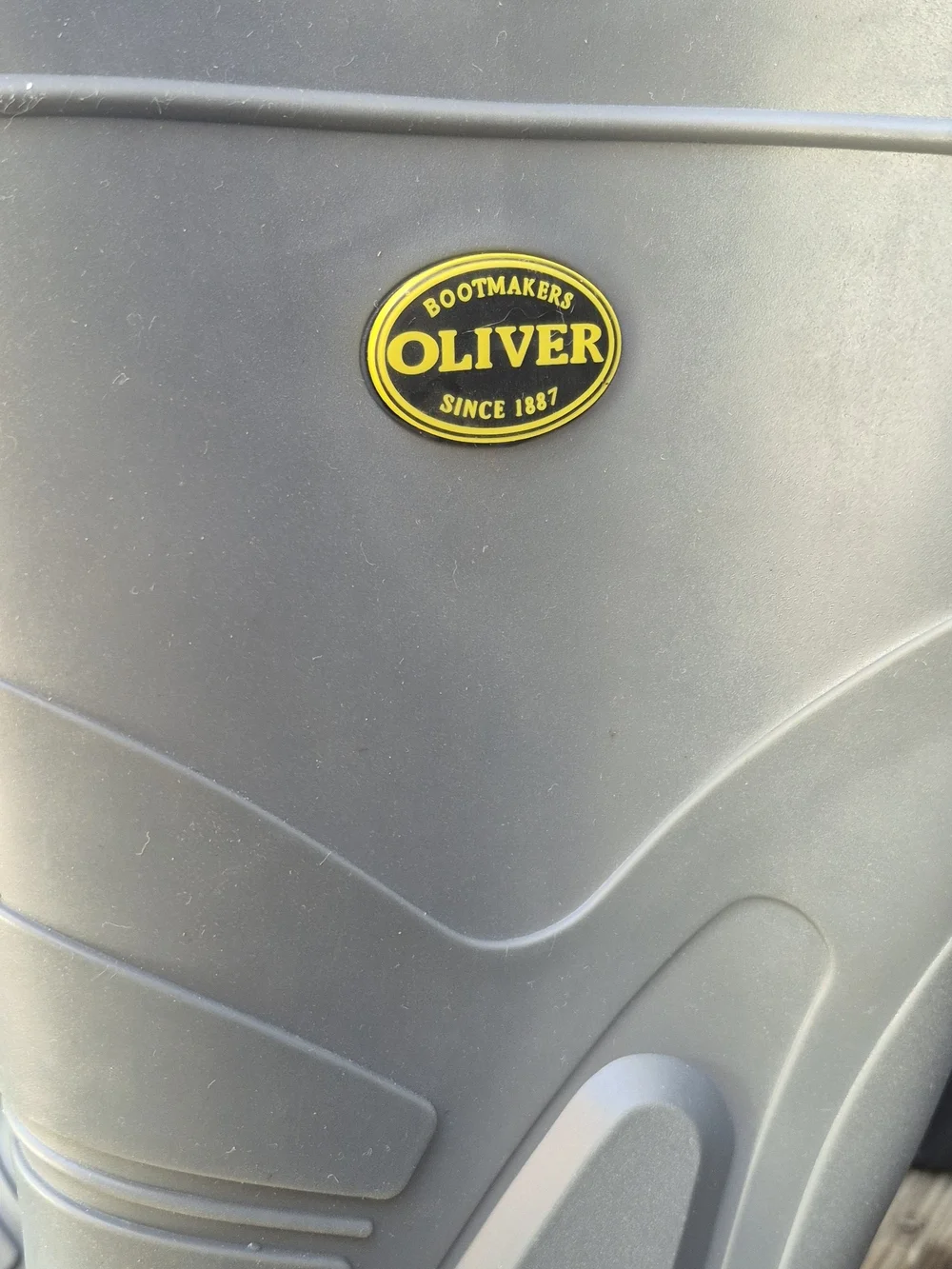 Oliver Gray Rubber Work Boot size 8
